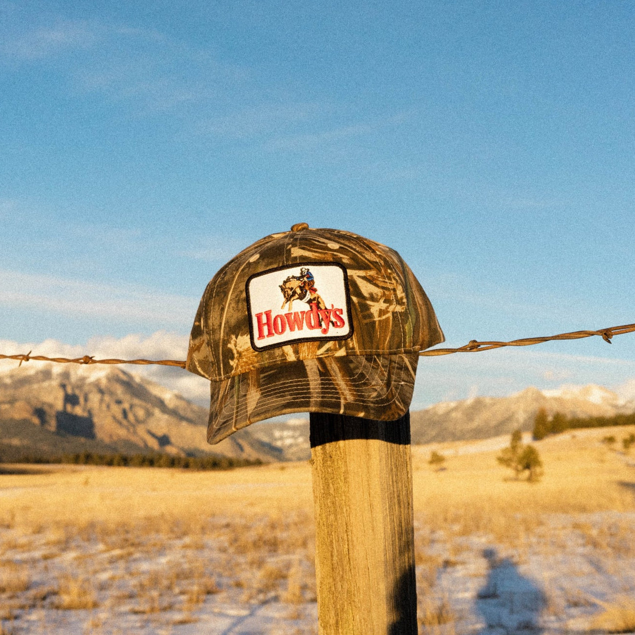 Howdy's Camo Patch Hat