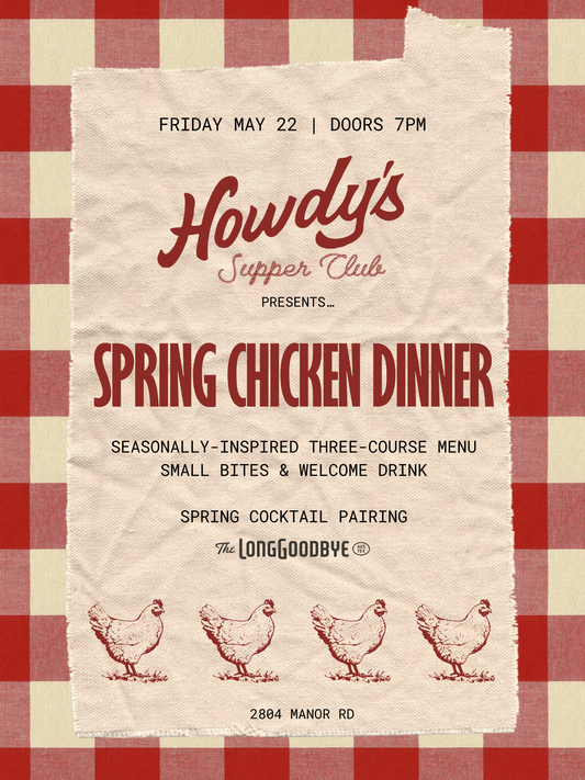 Spring Chicken Dinner - Friday May 22nd